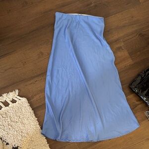 Urban Outfitters Light Blue Midi Skirt